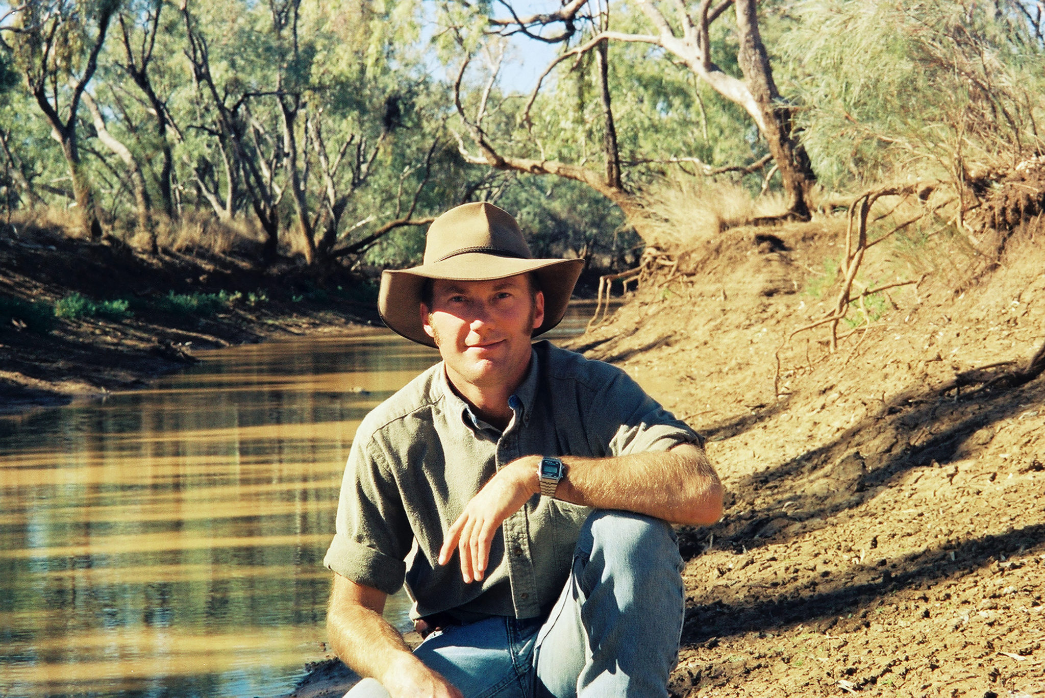 Early Afternoon, Combo Waterhole, QLD, 2002